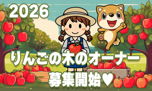 りんごの木のオーナー募集開始